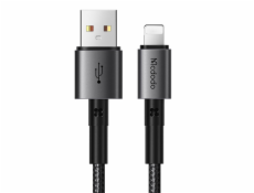 Kábel USB-A na Lightning Mcdodo CA-3580, 1,2 m (čierny)