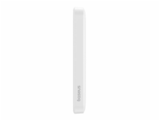 Magnetická mini powerbanka Baseus 5000mAh, USB-C 20W (biela)