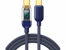 Kábel do USB-C 100W 1,2 m Joyroom S-CC100A4 (niebieski)