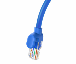 Okrúhly kábel Baseus Ethernet RJ45, Cat.6, 0,5 m (modrý)