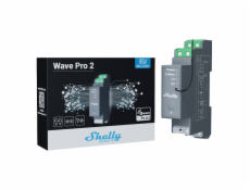 2-channel DIN rail relay Shelly Qubino Pro 2