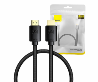 Kábel HDMI na HDMI Baseus High Definition 0,5 m, 8K (čierny)