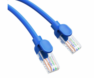 Okrúhly kábel Baseus Ethernet RJ45, Cat.6, 3 m (modrý)