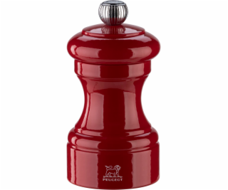 Peugeot Bistro Salzmühle 10 cm Passionsrot lackiert Holz