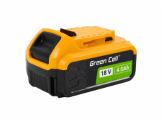 Batéria pre elektrické náradie Green Cell PTDW18V4, DeWalt XR 18V 4Ah DCB182