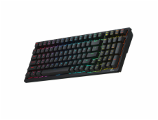 Bezdrôtová mechanická klávesnica Royal Kludge RK98 RGB, červené spínače (čierna)