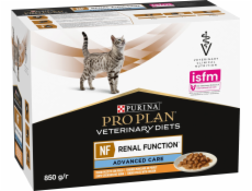 PURINA Pro Plan Veterinary Diets NF Advanced Care Renal Function - mokré krmivo pro kočky - 10 x 85g