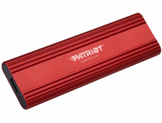 PATRIOT TRANSPORTER Lite 512GB Portable SSD / USB 3.2 Gen2 / USB-C / externí / hliníkové tělo / červený