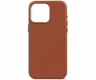 Decoded Leather Backcover for iPhone 15 Pro Tan