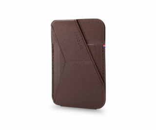 Decoded MagSafe Card Sleeve Stand Brown