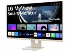 LG MT IPS LED 27  27SR50F - IPS panel, SMART, 1920x1080, 2xHDMI, 2x USB, repro, webOS, bezova barva