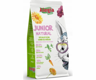 ALEGIA Junior Natural  - krmivo pro králíka - 650g