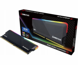 Biostar RGB DDR4 GAMING X paměťový modul 8 GB 1 x 8 GB 36...