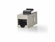 Nedis CTGB90991IY - Telecom Network Splitter | RJ45 Zásuvka | 2x RJ45 Female | Poniklované | Slonová Kost | PVC | Box