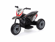 Elektrická motorka Baby Mix Honda CRF 450R šedá