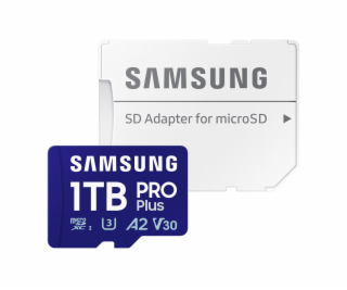 Samsung PRO Plus/micro SDXC/1TB/UHS-I U3 / Class 10/+ Ada...