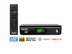 EVOLVEO Omega S3, HD DVB-T2 H.265/HEVC rekordér