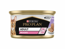 PURINA Pro Plan Delicate Turkey - mokré krmivo pro kočky - 85 g