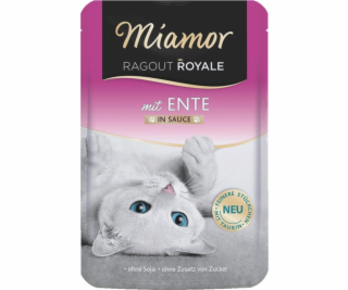 MIAMOR Ragout Royale Duck v omáčce - mokré krmivo pro koč...