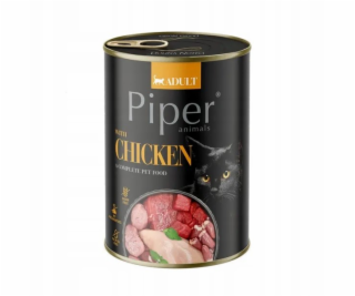 PIPER Animals with chicken - mokré krmivo pro kočky - 400g