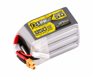 Tattu R-Line verzia 5.0 850mAh 22.2V 6S1P 150C Lipo XT30U-F.