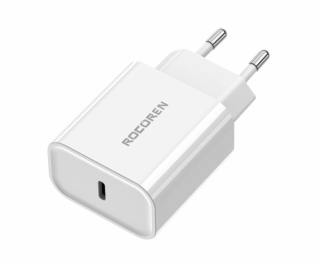 Rýchlonabíjačka Rocoren PD 20W USB-C (biela)