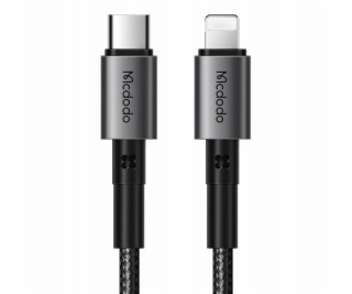 Kábel USB-C na lightning Mcdodo CA-2851, 36W, 2m (čierny)