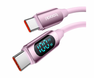 Kábel USB-C na USB-C Toocki TXCTT1-XX04-B2, 2m, FC 100W (...