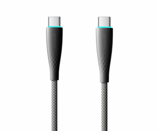 Kábel USB-C na USB-C Toocki TXCTT1-BMH01-B, 1m, PD FC 100...