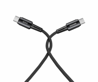 Kábel USB-C na USB-C 240W Essager 1m (sivý)