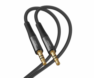 Audio kábel XO mini jack 3,5 mm AUX, 2 m (čierny)