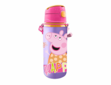 Fľaša na vodu 500 ml Prasiatko Peppa PP17065 Licencia KiDS