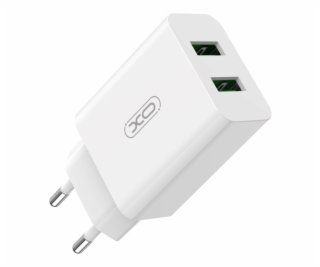 Nástenná nabíjačka XO L119 2x USB-A , 18 W (biela)