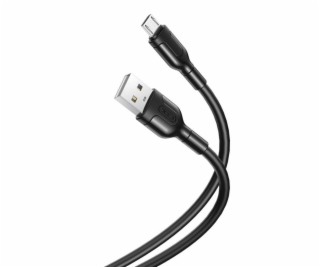 Kábel USB na Micro USB XO NB212 2,1A 1m (čierny)