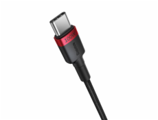 Kábel Baseus Cafule USB-C na USB-C 100W, 1m, 2ks (červeno-čierny, šedo-čierny)