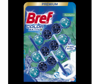 Bref WC blok Color Aktiv Eucalyptus 3x50g