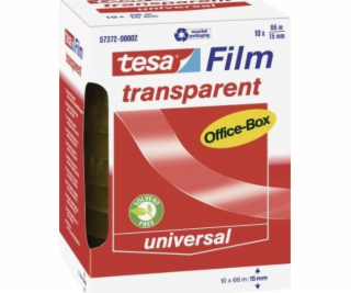 tesafilm transparent, 10 Rollen, 15mm, Office Box, Klebeband