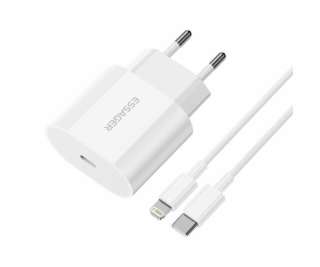 Nabíjačka USB-C 20W Essager s káblom USB-C na Lightning (...