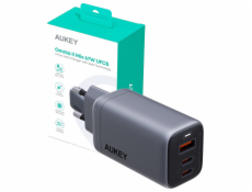 AUEKY Omnia II Mix PA-B6U Sieťová nabíjačka 1x USB 2x USB-C Power Delivery 3.0 67W