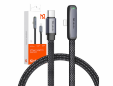 Mcdodo CA-3350 Kábel USB na USB-C, uhlový, 1,2 m (čierny)