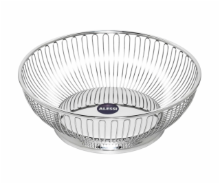 Alessi 826/24 Round Wire Basket Stainless Steel