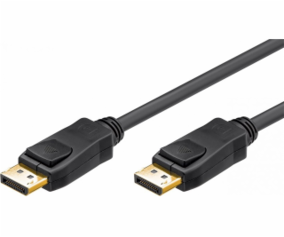 DisplayPort 1.2 prípojný kábel M/M, pozlátené konektory, 2m