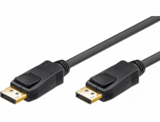 DisplayPort 1.2 prípojný kábel M/M, pozlátené konektory, 2m