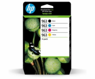 HP 963 CMYK Original Ink Cartridge 4-Pack