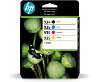 HP 934 Black/935 CMY Ink Cartridge 4-Pack