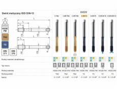 Fanar BREADING M 6 DIN 371-C 6HX SR HSSE-PM WGN TiCN