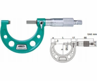 Internace Mikrometer 200-225 Standard.