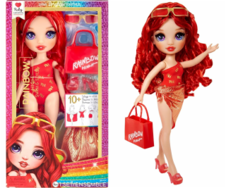 MGA Entertainment Rainbow High Swim & Style - Ruby (červe...