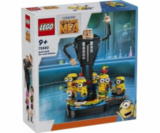 LEGO 75582 Minions Gru and the Minions vyrobené z LEGO ko...