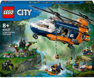 Stavebnice LEGO 60437 Průzkumník džungle z helikoptéry